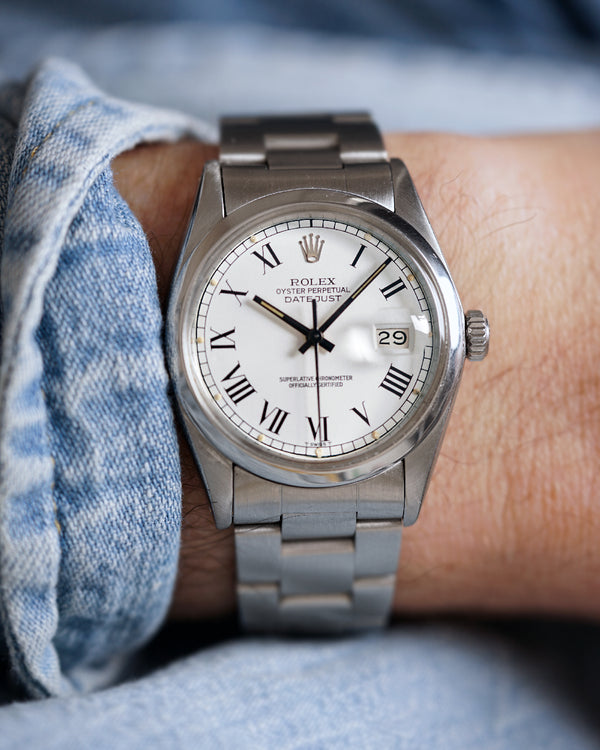 1978 Rolex Datejust 16000 Buckley Dial Smooth bezel