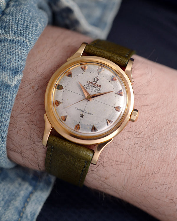 1956 Omega Constellation Ref. 2852SC / 2853SC In 14k Yellow Gold - HODINKEE  Shop