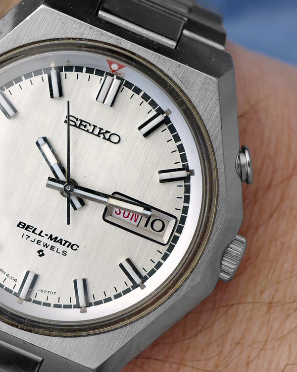 定番，大得価 【ト足】◎ SEIKO BELL-MATIC 4006-6070 メンズ 腕時計