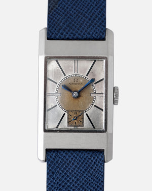 1934 Omega Dedalos | Mirror Sector Dial |  Stainless- Steel Staybrite