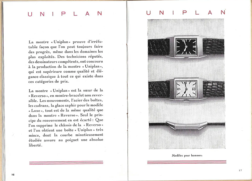 NOS* 1939 Jaeger-LeCoultre UNIPLAN  “Fabriqué en Suisse” | Cal.410 | With Box