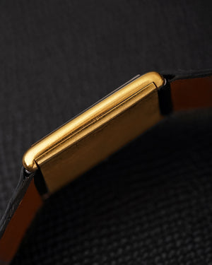 1960s Vacheron Constantin “Tank” | Ref. 33201 | 18Kt Yellow Gold | Original Strap, Buckle and New Strap