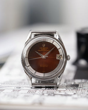 1960 Tropical Universal Genève Polerouter | Coffee Bean Matte Dial | Ref.204610-2 | Unpolished