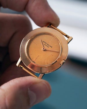 1958 Patek Philippe Disco Volante | Pink On Pink | Ref. 2594 | 18kt Rose Gold