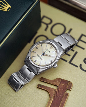 1960 Rolex Oyster Perpetual Ref. 1007 | Rare Arrowhead Indexes | With Box