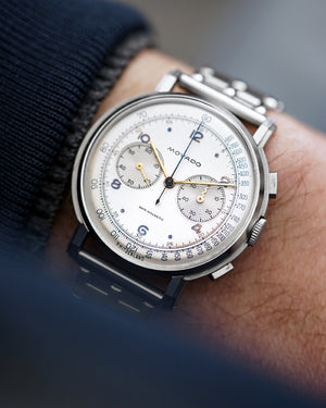 *MINT* 1940s Movado Chronograph  | Stepped Case | Ref. 19033 | 37mm | Cal. M90