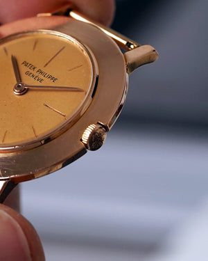 1958 Patek Philippe Disco Volante | Pink On Pink | Ref. 2594 | 18kt Rose Gold