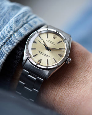 1960 Rolex Oyster Perpetual Ref. 1007 | Rare Arrowhead Indexes | With Box