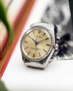 1960 Rolex Oyster Perpetual Ref. 1007 | Rare Arrowhead Indexes | With Box