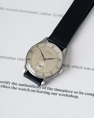 1947 Longines 'Radial Dial' | Small Seconds | Ref.5356 | Cal. 1268z | 35mm | Extract From Archives