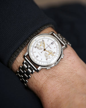 *MINT* 1940s Movado Chronograph  | Stepped Case | Ref. 19033 | 37mm | Cal. M90