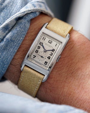 1930s Movado Chronometre Curviplan | "Lemrich" Dial | Ref. 11819 | Cal. 510