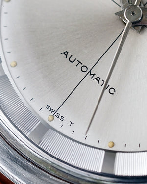 1964 Universal Genève Polerouter Date | Microtor | Ref.869106-01 | Crosshair Dial | Big Crown