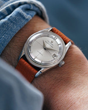 1964 Universal Genève Polerouter Date | Microtor | Ref.869106-01 | Crosshair Dial | Big Crown