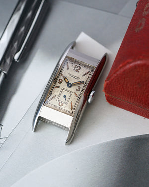 1930s Movado Chronomètre Novoplan | Curvex | Ref. 12206 | Cal. 440