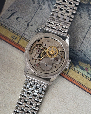 1930s Movado Chronomètre Three-Tone Sector Dial | Flat Bezel  | Ref. 12726  | Cal.75