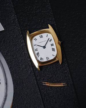1970s Audemars Piguet Tonneau | Extra Plate -Ultra Thin | Ref. 5233 | 18kt Yellow Gold