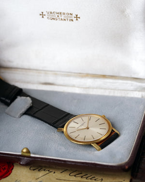 1960s Vacheron Constantin Ultra Slim | Ref. 6351 | 18Kt Yellow Gold | 32.5mm | Full Set - Box & Papers