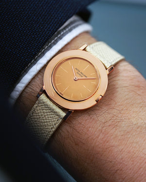 1958 Patek Philippe Disco Volante | Pink On Pink | Ref. 2594 | 18kt Rose Gold