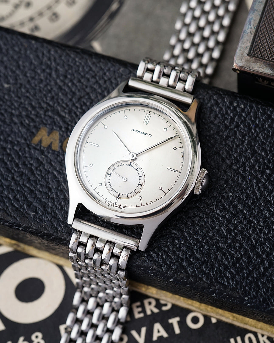 1940s Movado “565”  | François Borgel | Ref. 12744 | 35mm Case Cal. 75