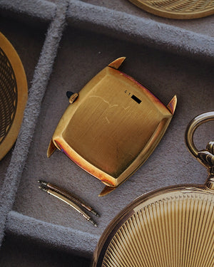 1970s Audemars Piguet Tonneau | Extra Plate -Ultra Thin | Ref. 5233 | 18kt Yellow Gold