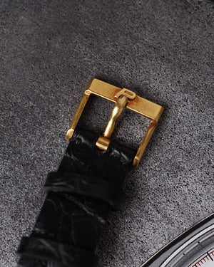 *NEAR MINT* 1970s Piaget in Bark 18k Yellow Gold | With Buckle | Ref.9133 A6 | Cal. 9P1