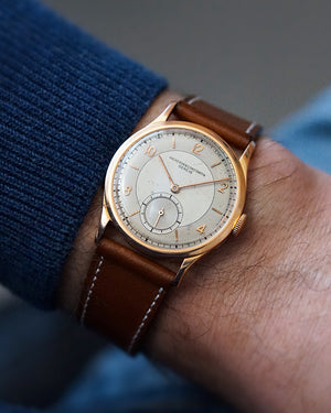 1942 Vacheron Constantin “Calatrava Style” | Ref. 4073 | 18Kt Pink Gold | 32.8mm | Extract From Archives