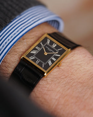1960s Vacheron Constantin “Tank” | Ref. 33201 | 18Kt Yellow Gold | Original Strap, Buckle and New Strap