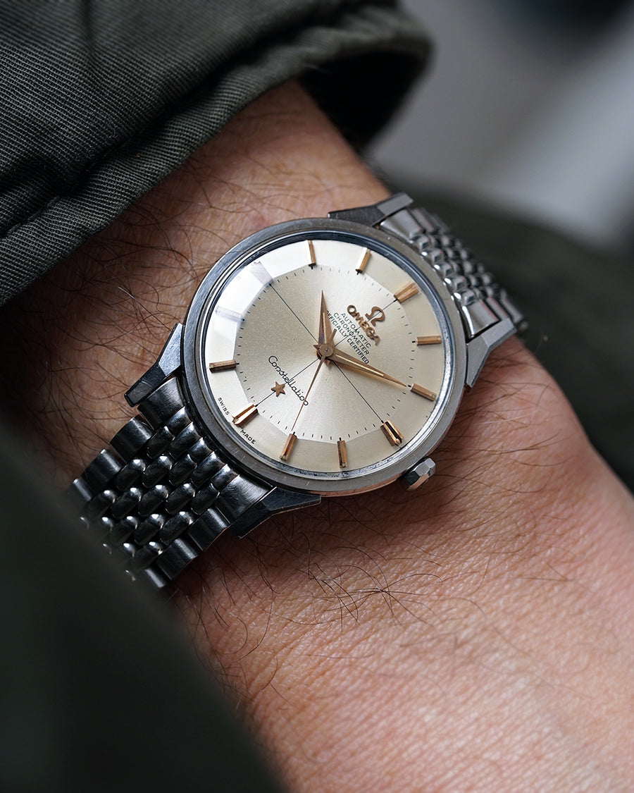 1962 Omega Constellation Pie-Pan | CB Case | Ref. 14900 SC | 'Dog Leg' Lugs | Cross-Hair Dial