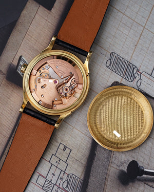 1954 Omega Constellation Honeycomb Dial |  Ref. 2648 SC | 18Kt Yellow Gold | No-Lume | Rare Arrow-head Markers