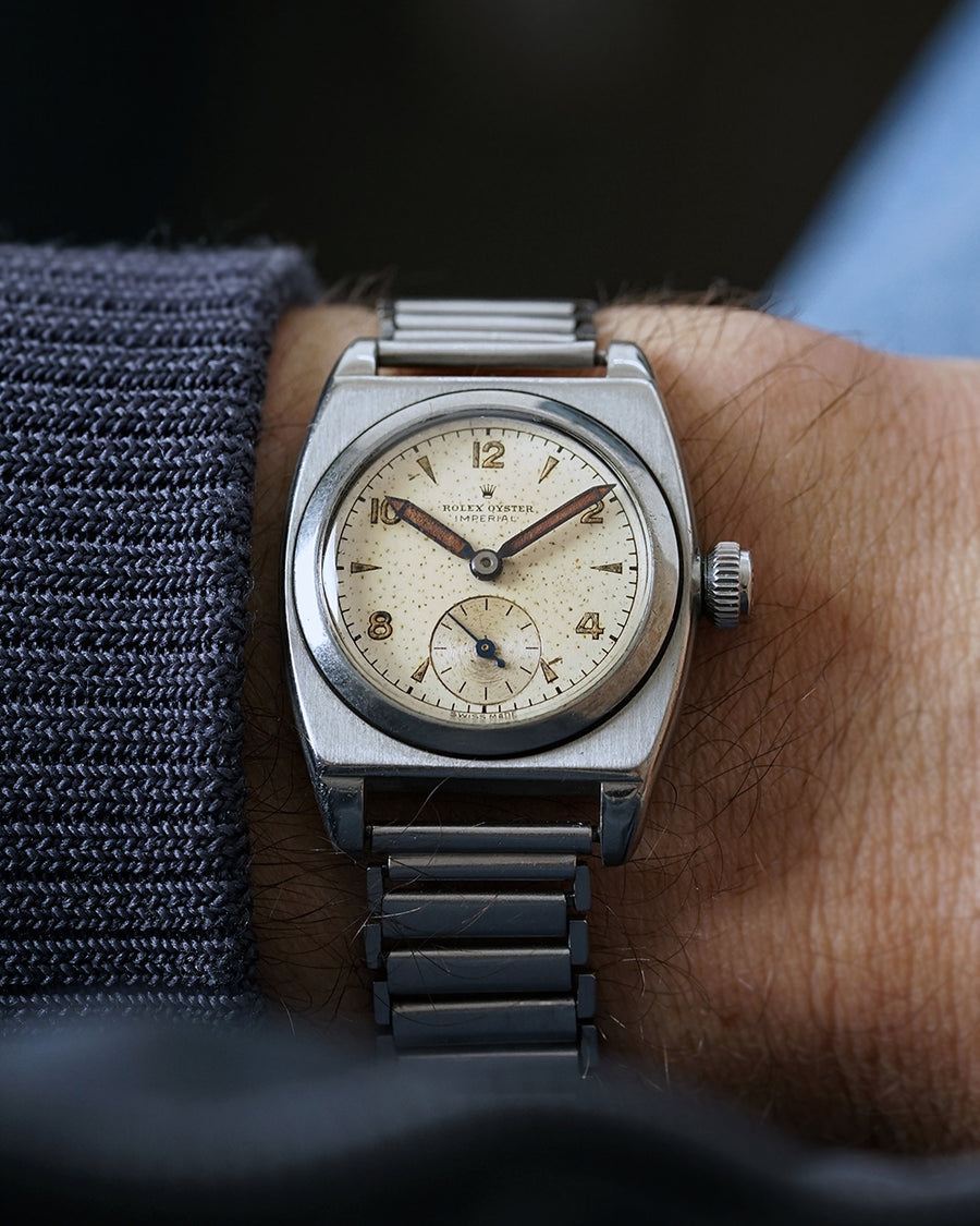 1930s Rolex Oyster Imperial | Rare Rolesium | Ref. 1573 | Original Rolex Bracelet