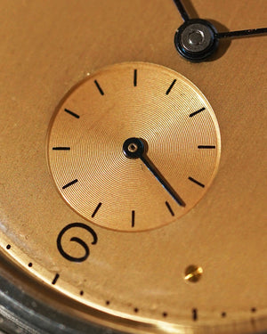 NOS* 1944 Longines Peach-Salmon Dial | Faceted Lugs | Ref.4730 | Cal. 23M | Gay Frères Bamboo Bracelet | Extract From Archives and Box