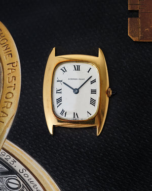 1970s Audemars Piguet Tonneau | Extra Plate -Ultra Thin | Ref. 5233 | 18kt Yellow Gold