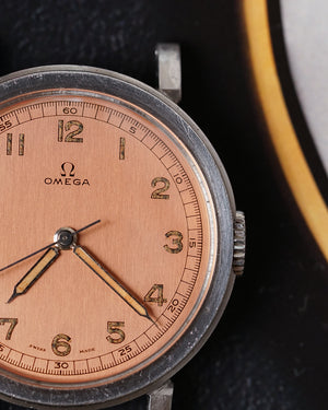 RARE* 1938 Omega Medicus Pink-Salmon Dial | Fagiolino | Ref. CK 2015 | Caliber 23.4SC | 35mm