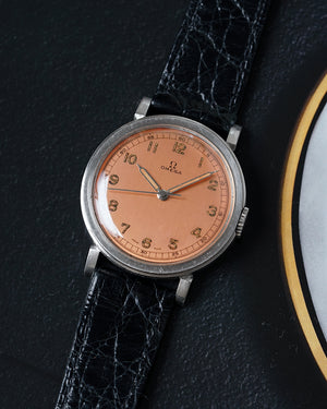 RARE* 1938 Omega Medicus Pink-Salmon Dial | Fagiolino | Ref. CK 2015 | Caliber 23.4SC | 35mm