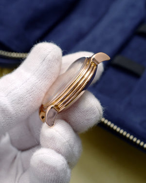 1940s Vacheron Constantin Pink-Salmon Dial | Ref. 4240 | Triple Italian Calendar | 18Kt Rose Gold | Downturned Claw Lugs
