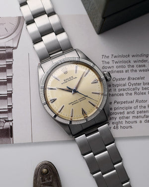1960 Rolex Oyster Perpetual Ref. 1007 | Rare Arrowhead Indexes | With Box