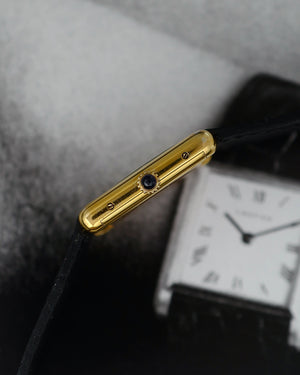 1970s Must de Cartier Tank | Mécanique | Spider-Dial | 18kr Vermeil