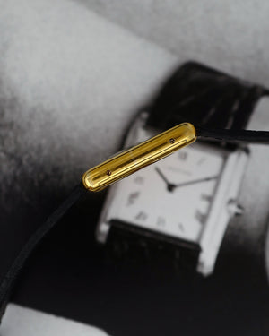 1970s Must de Cartier Tank | Mécanique | Spider-Dial | 18kr Vermeil