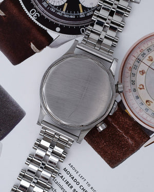 1940s Movado 565 "Tasti Tondi" Chronograph | Breguet + Pulsations Dial | Ref. 19008 | 35mm | Cal. M90