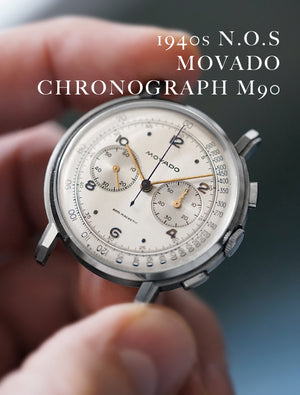 vintage movado chronograph