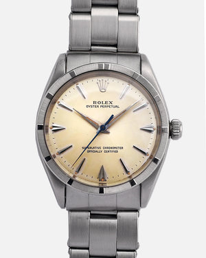 1960 Rolex Oyster Perpetual Ref. 1007 | Rare Arrowhead Indexes | With Box
