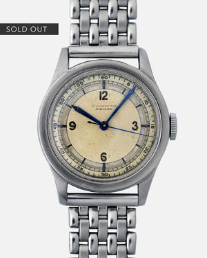 1930s Movado Chronomètre Three-Tone Sector Dial | Flat Bezel  | Ref. 12726  | Cal.75