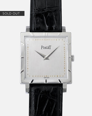 1960s Piaget in White Gold | Ref.927 | Cal. 9P | Original Unworn Strap and Original White Gold Buckle
