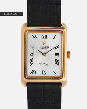 1976 Rolex Cellini | Ref. 4103 | 18Kt Gold | Original Strap and Buckle + New Alligator Strap