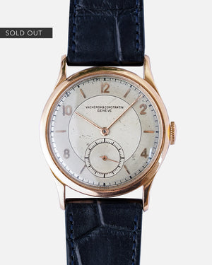 1942 Vacheron Constantin “Calatrava Style” | Ref. 4073 | 18Kt Pink Gold | 32.8mm | Extract From Archives