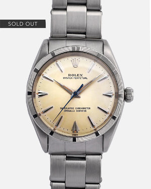 1960 Rolex Oyster Perpetual Ref. 1007 | Rare Arrowhead Indexes | With Box