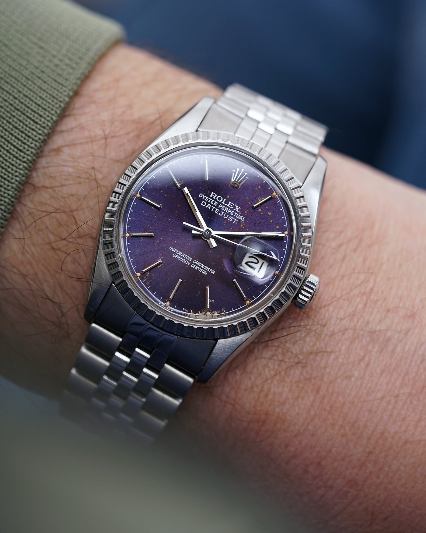 1978 Rolex Detejust Tropical Purple Dial | Ref. 16030