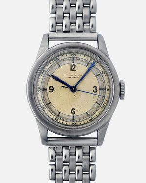 1930s Movado Chronomètre Three-Tone Sector Dial | Flat Bezel  | Ref. 12726  | Cal.75