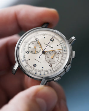 *MINT* 1940s Movado Chronograph  | Stepped Case | Ref. 19033 | 37mm | Cal. M90